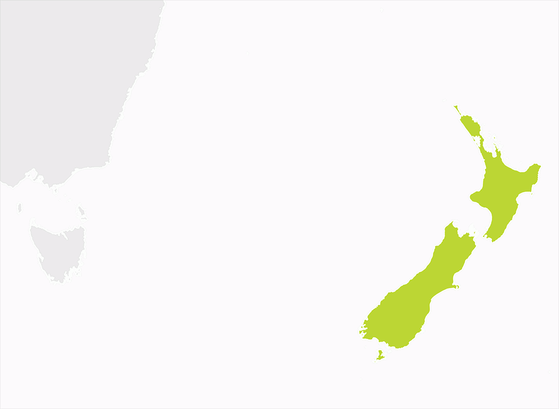 Yeni Zelanda Haritası